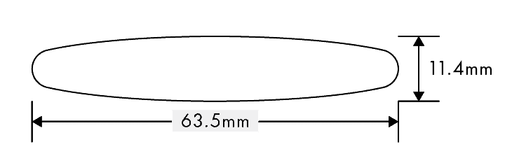63mm - Elliptical