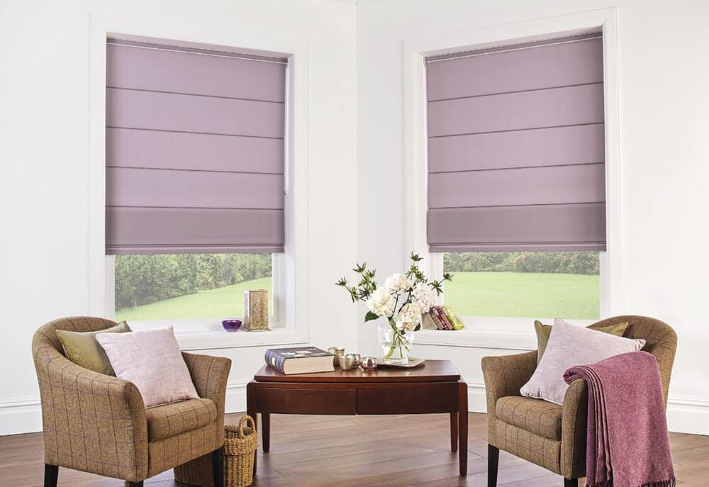 Roman Blinds create an unique interior in any home